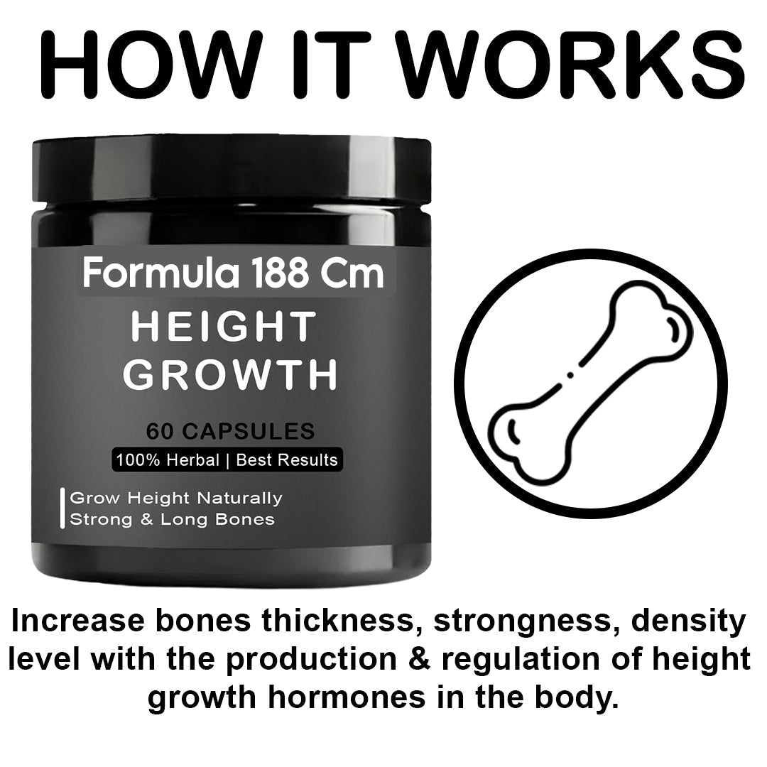 Premium Formula 188 Cm Tablets | 100% Guarrented Results in 30 Days