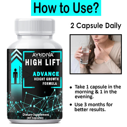 Formula 188 Cm Capsules 100% Guarrented Height Increase | Results in 30 Days