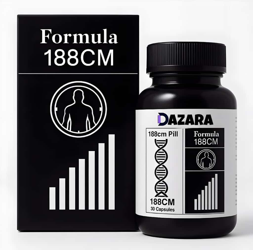 Formula 188cm Capsule | 100% Height Increase at Any age | Guarrented Results 1 month Course