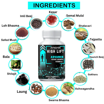 Formula 188 Cm Capsules 100% Guarrented Height Increase | Results in 30 Days